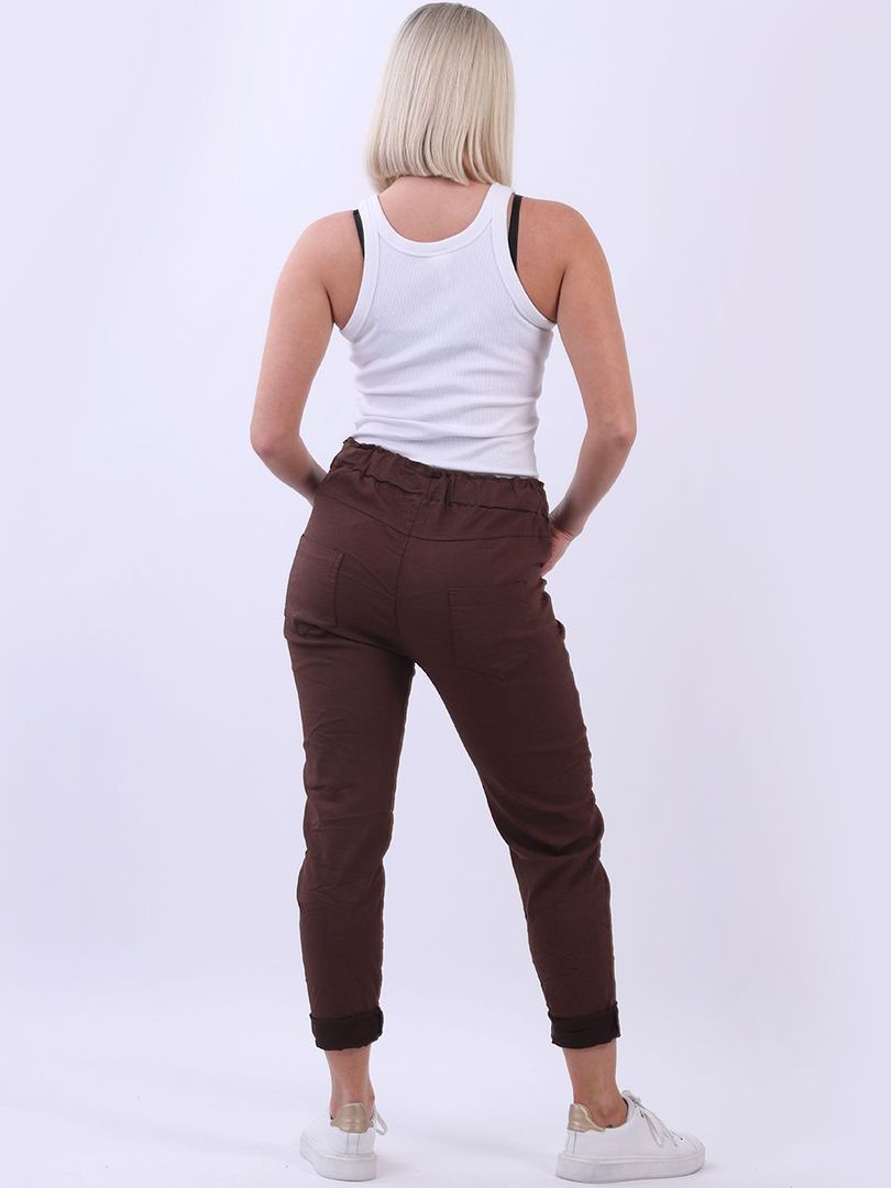Riley Trousers Chocolate 14-18 image 3
